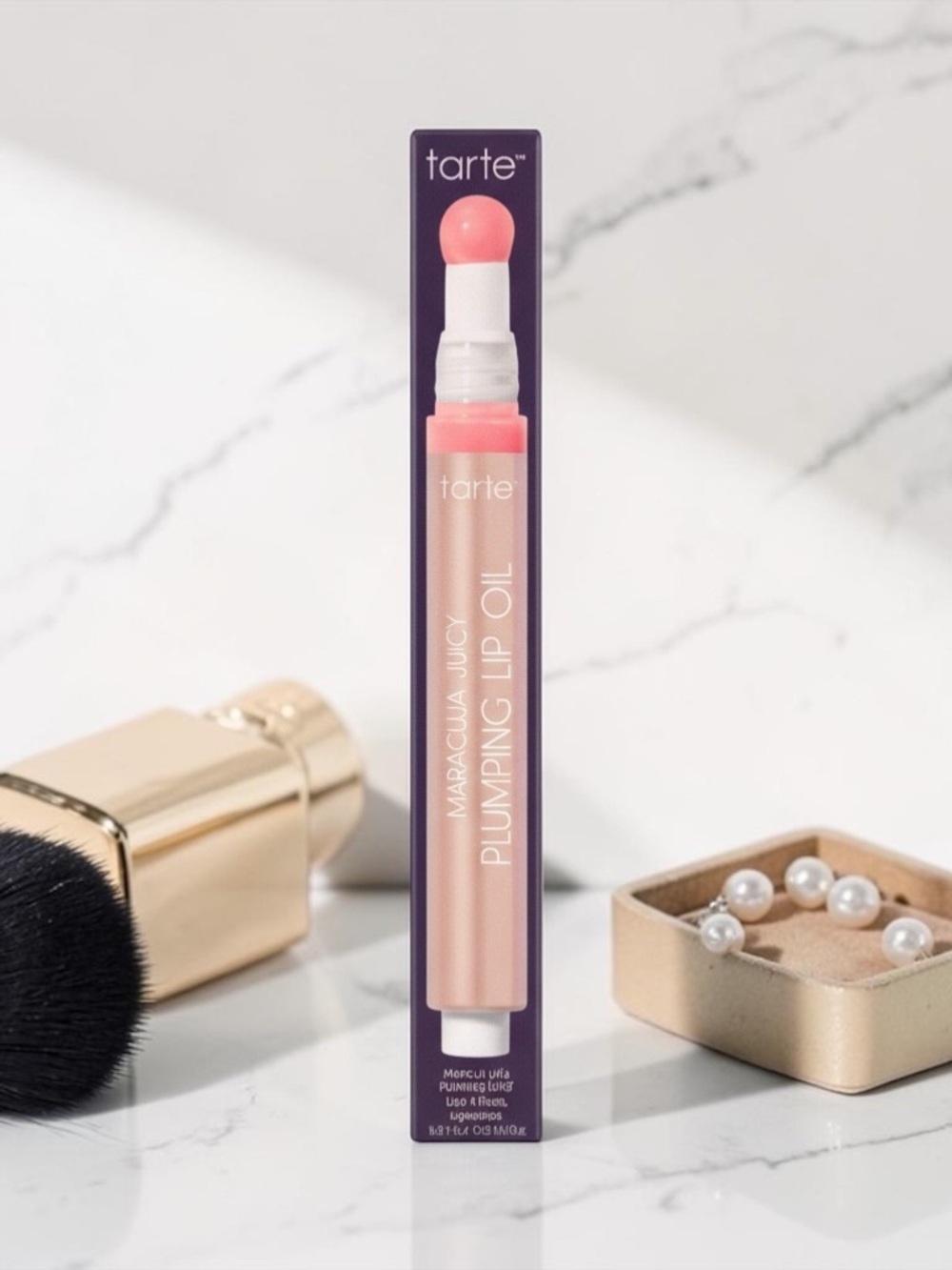 tarte Maracuja Juicy Plumping Lip Oil — Petal